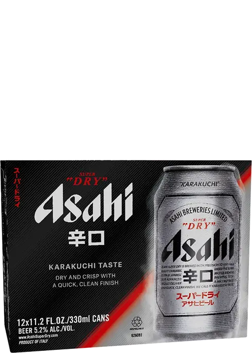 ASAHI BEER 12PK – HANAMARU JAPANESE MARKETPLACE