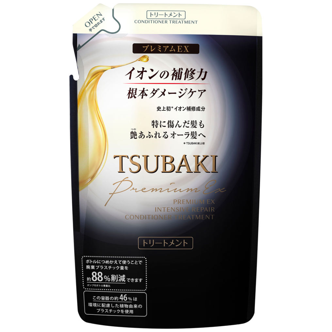 SHISEIDO TSUBAKI PREMIUM EX INTENSIVE REPAIR CONDITIONER REFILL 363ML