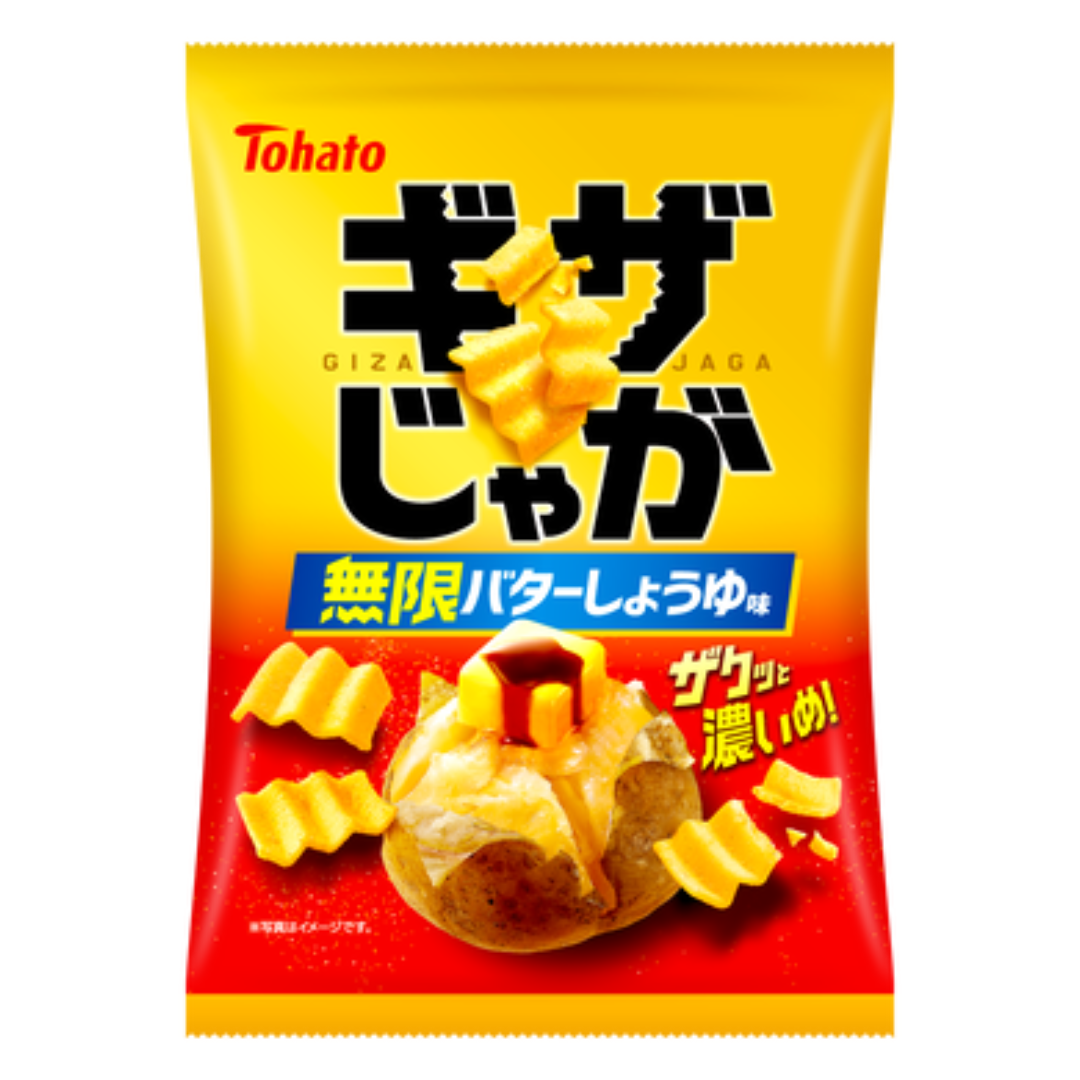 ★TOHATO WAVE POTATO CHIPS BUTTER SOY SAUCE