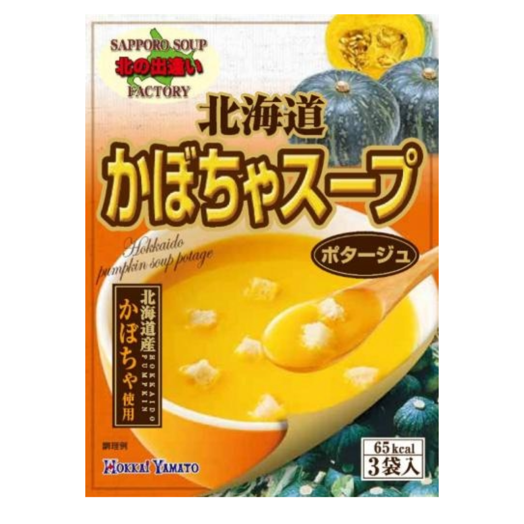 HOKKAI YAMATO SOUP HOKKAIDO KABOCHA 3P – HANAMARU JAPANESE