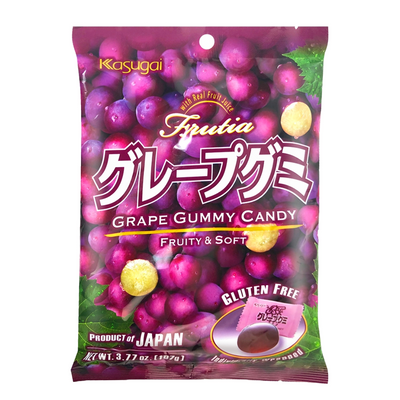 KASUGAI GUMMY GRAPE 3.77OZ