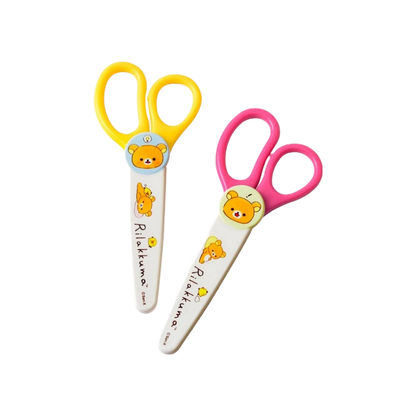 RILAKKUMA SAFE SCISSORS W/ CASE