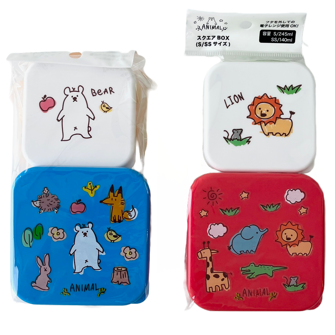 NAKANO SQUARE BOX 2P 245ML 140ML