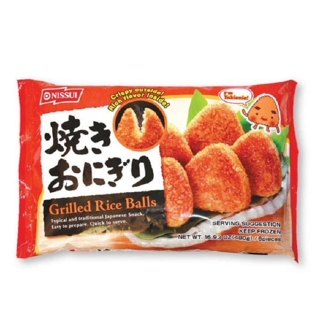 NISSUI RICE BALL YAKI ONIGIRI 6P – HANAMARU JAPANESE MARKETPLACE