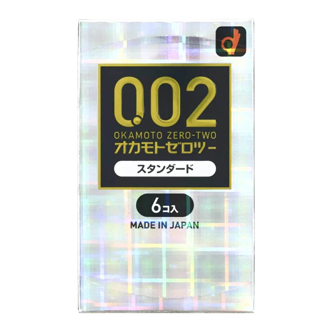 OKAMOTO 002 CONDOM STANDARD 6PCS – HANAMARU JAPANESE MARKETPLACE OKAMOTO 002 CONDOM STANDARD 6PCS – HANAMARU JAPANESE MARKETPLACE