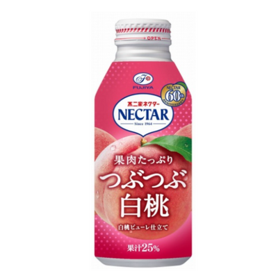 FUJIYA SOFT DRINK NECTAR WHITE PEACH