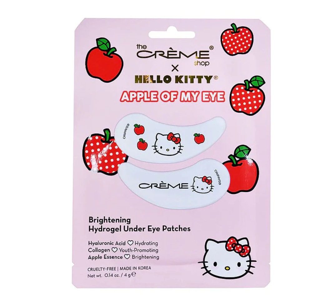 KITTY APPLE OF MY EYE BRIGHTENING HYDROGEL UNDER EYE PATCHES