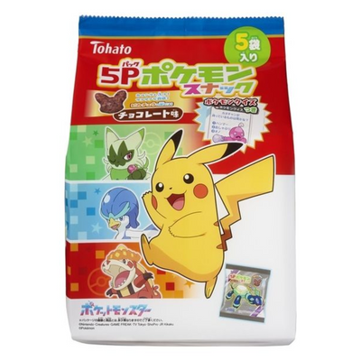 ★TOHATO POKEMON CHOCOLATE CORN PUFF 5P