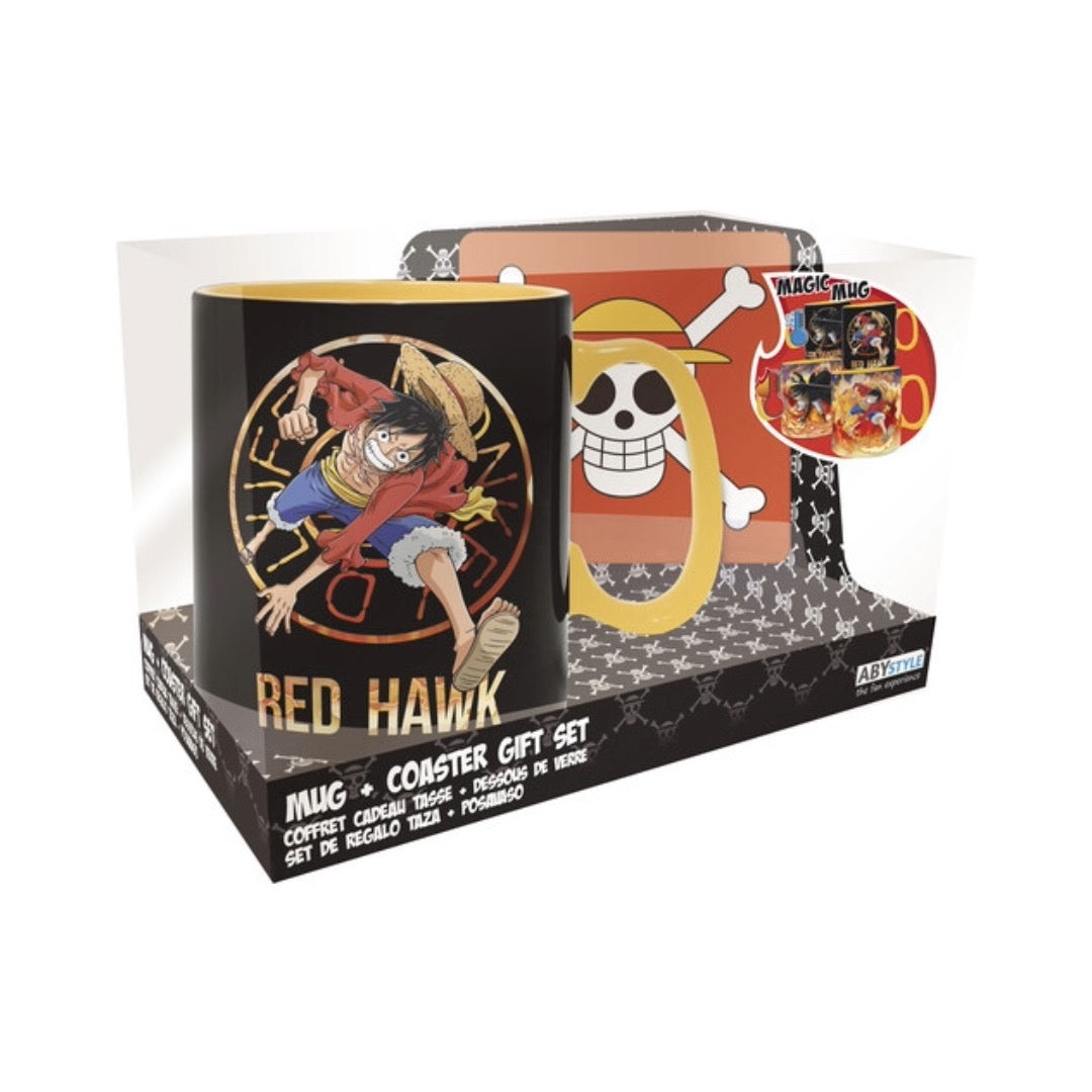 ONE PIECE LUFFY AND SABO MAGIC MUG AND COASTER GIFT SET – HANAMARU JAPANESE  MARKETPLACE