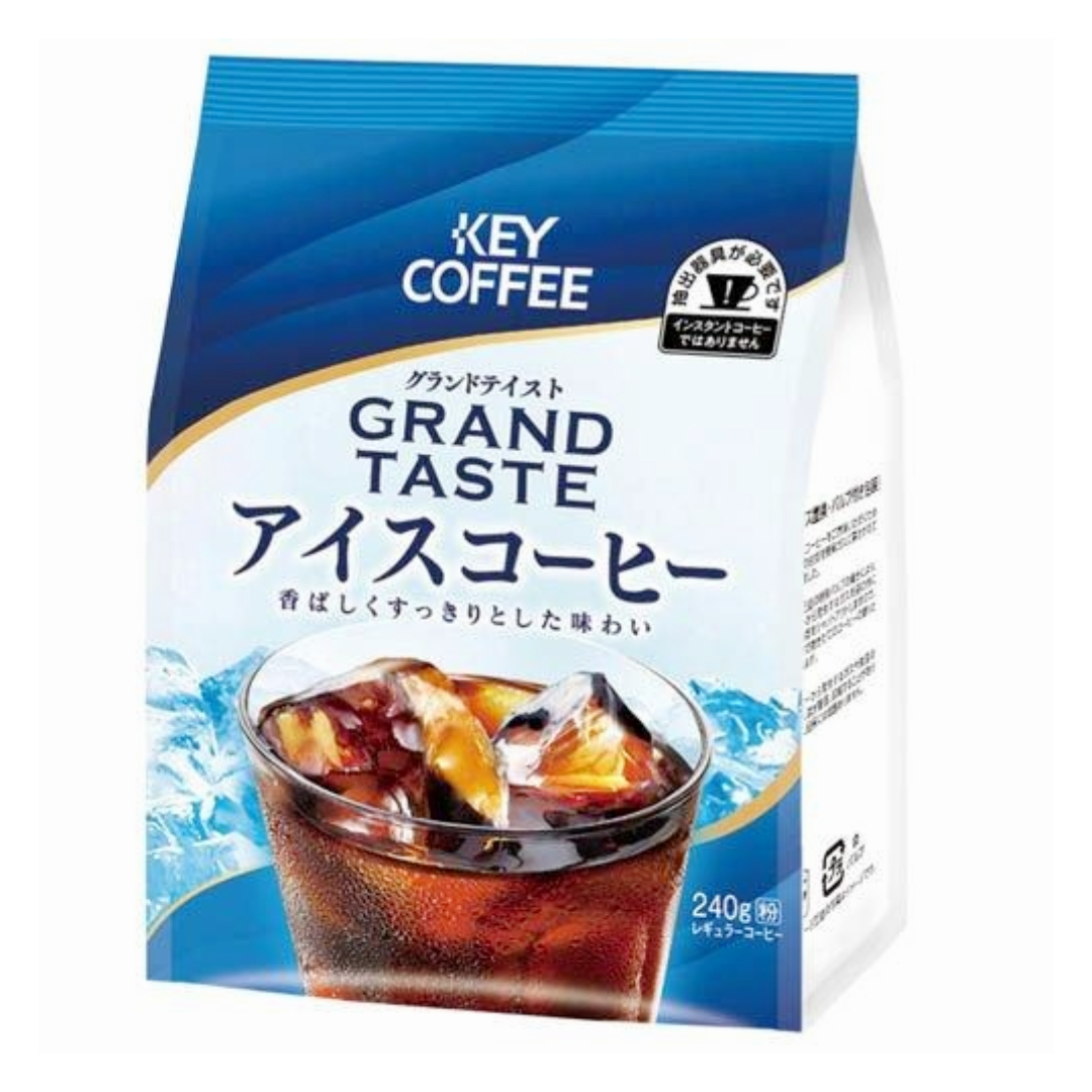 KEY COFFEE GRAND TASTE ICE COFFEE 240G – HANAMARU JAPANESE
