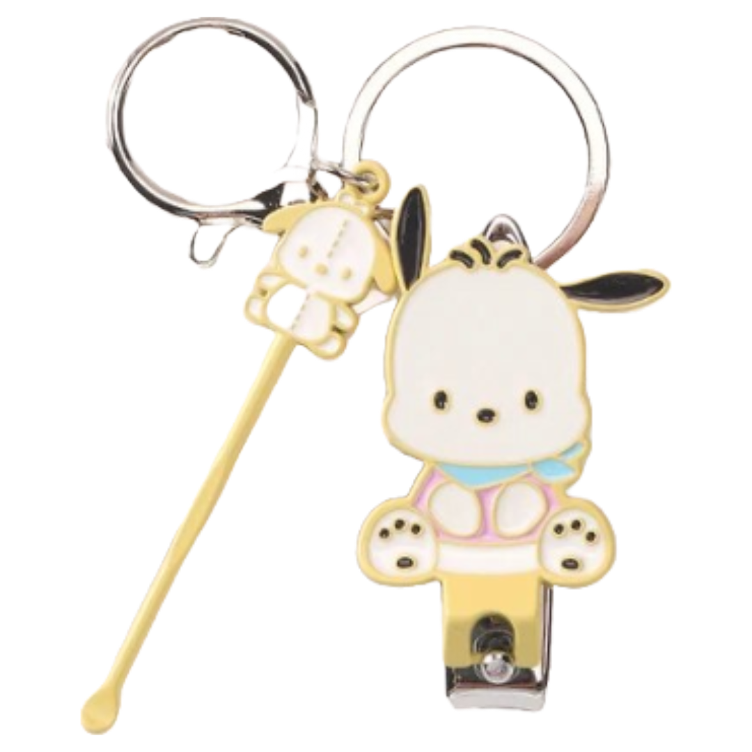 SANRIO POCHACCO NAIL CLIPPER WITH EAR PICK