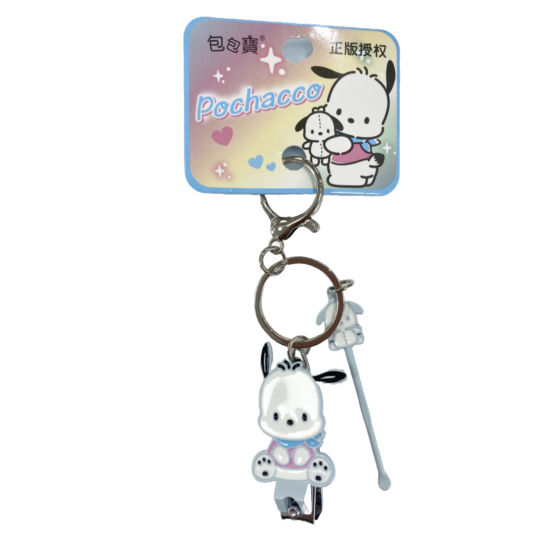 SANRIO POCHACCO NAIL CLIPPER WITH EAR PICK