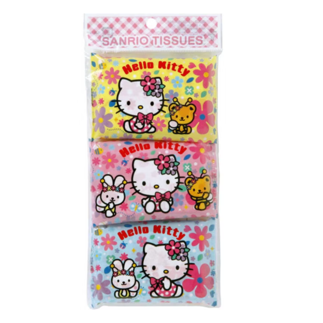 POCKET TISSUES HELLO KITTY