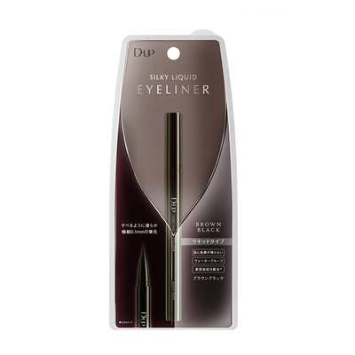 D-UP SILKY LIQUID EYELINER WP BROWN BLACK RN2020