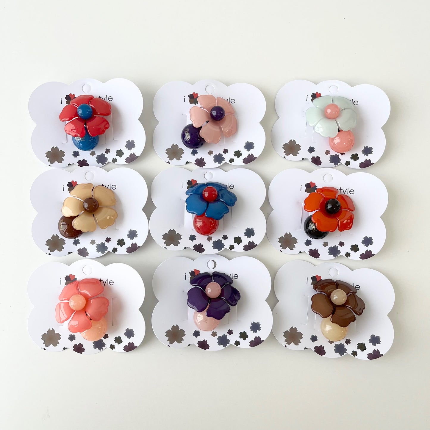 HAIR ACC HAIR TIE FLOWER 1P