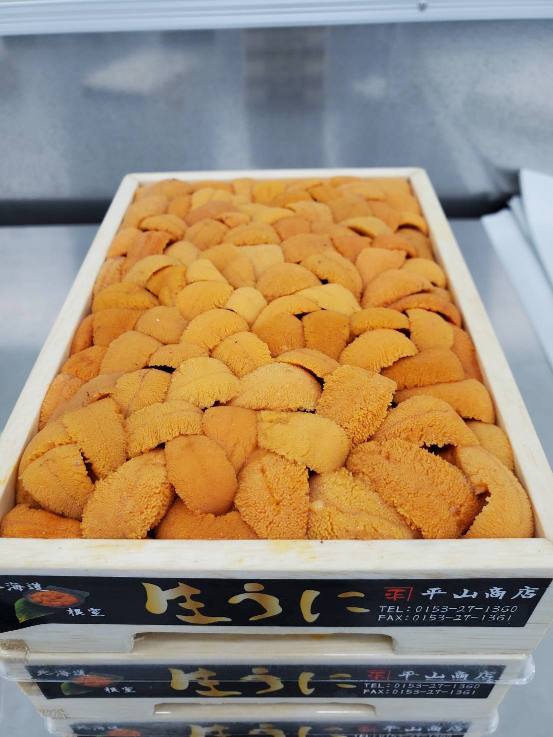Uni Red Sea Urchin from Hokkaido250g box 豊洲直送!北海道産生うに
