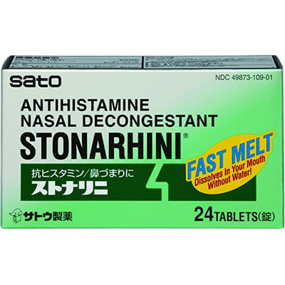 SATO STONARHINI NASAL DECONGESTANT 24TB