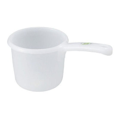 INOMATA 2109 WATER BUCKET W/ HANDLE WHITE