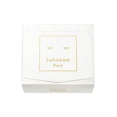 LULULUN PURE FACE MASK WHITE CLEAR 32SHEETS