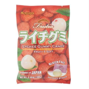 KASUGAI GUMMY LYCHEE