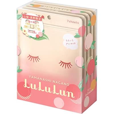 LULULUN PREMIUM YAMANASHI NAGANO PEACH 7SHEETS *5BAG BOX