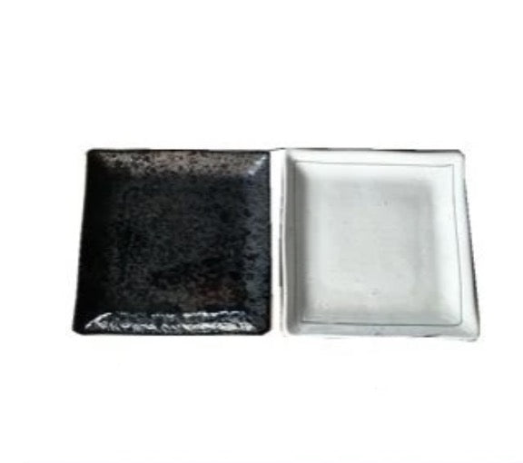 PLATE SQUARE 4.92 X 4.92IN
