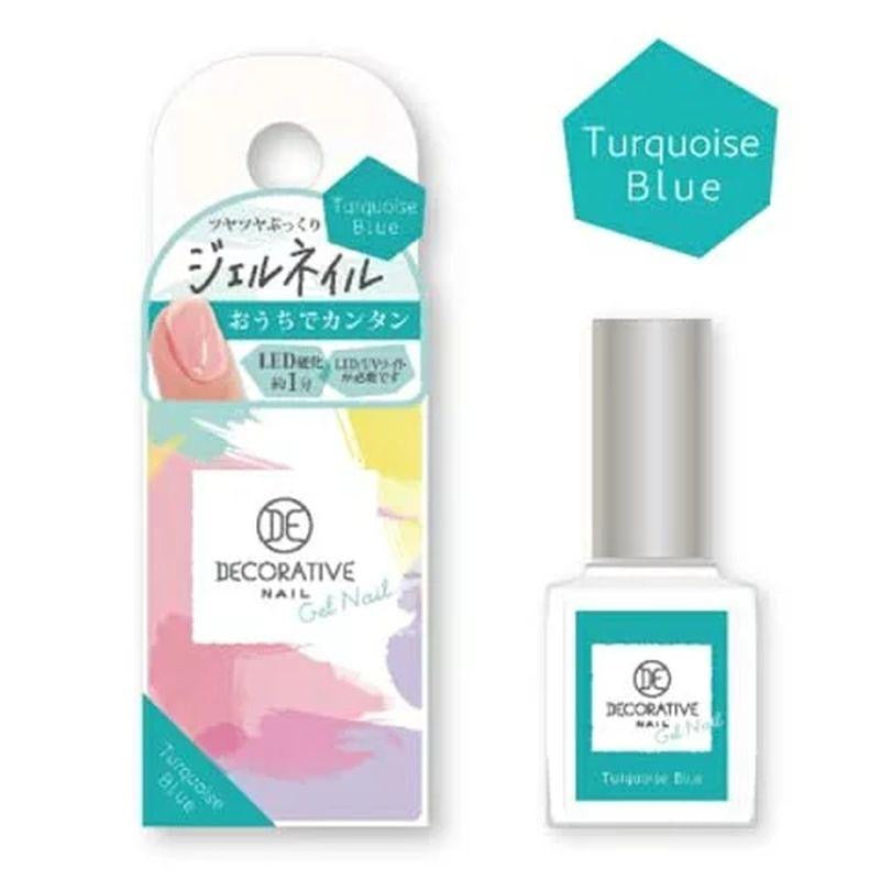 SHO-BIDO DECORATIVE COLOR GEL NAIL TURQUOISE BLUE – HANAMARU