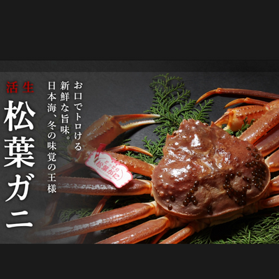Japanese Matsuba Kani Crab 松葉蟹 (Pre-order Item)
