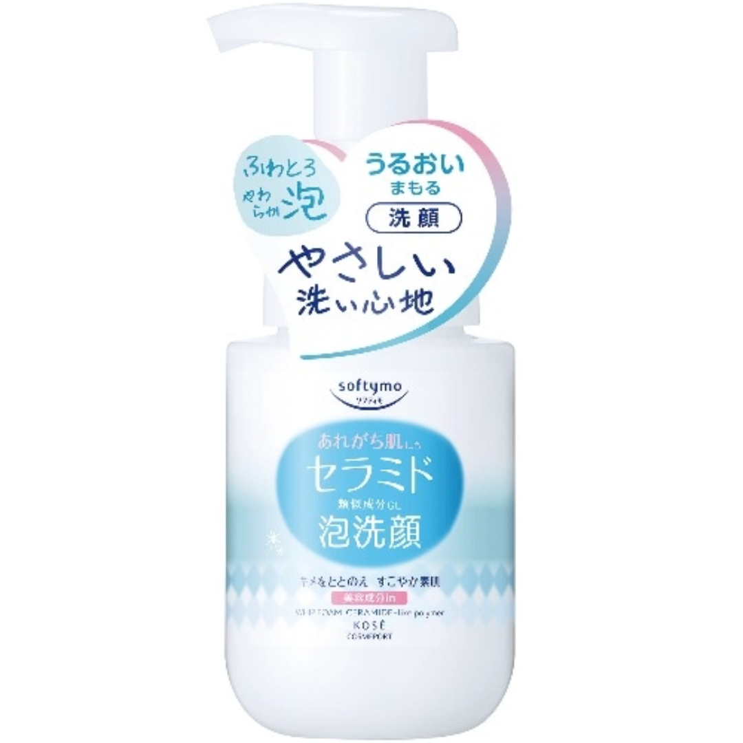 KOSE SOFTYMO FACE WASH FOAM CERAMIDE150ML