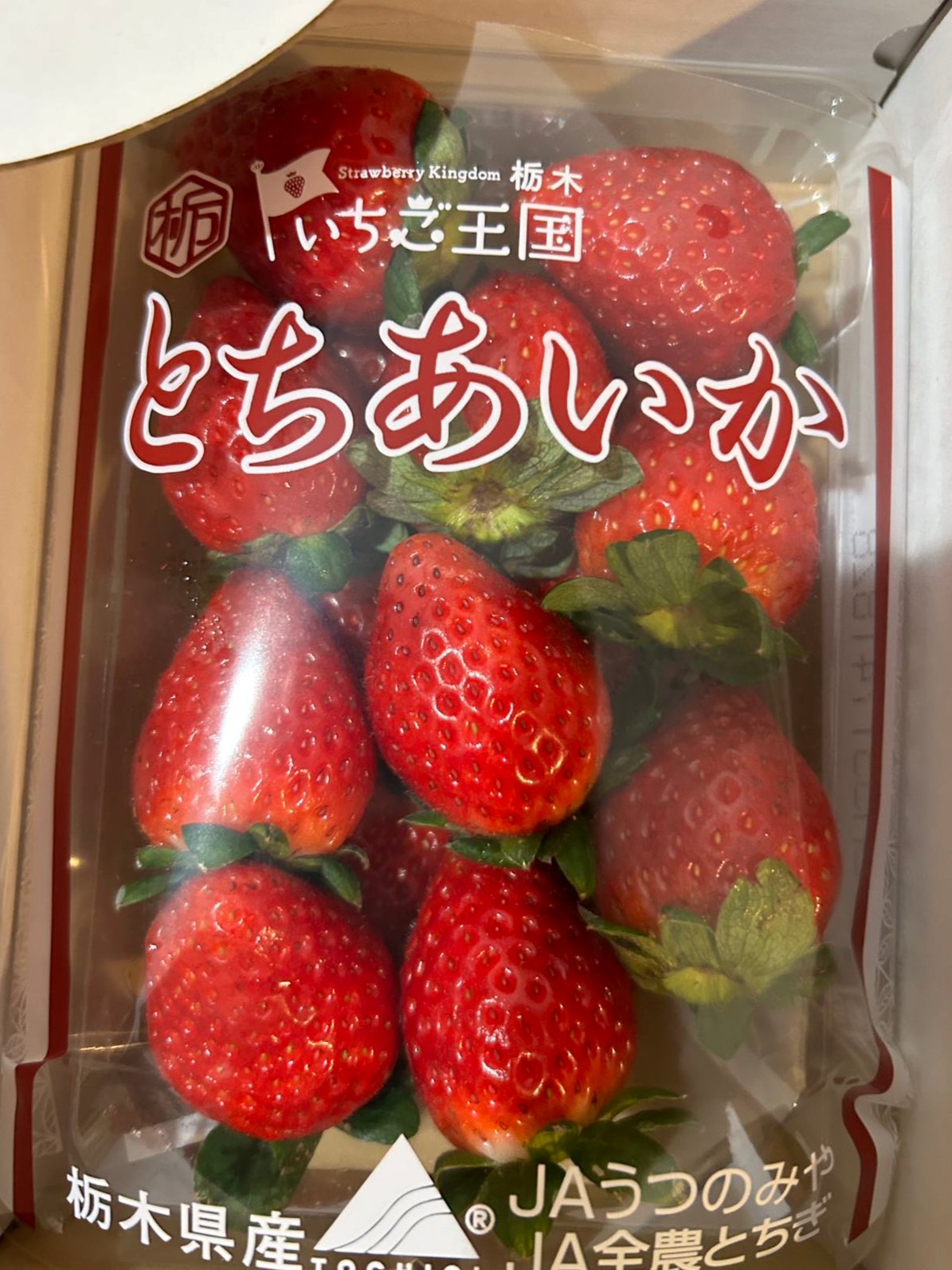 「とちあいか」TOCHIAIKA FROM JAPAN 2024-2025 FRESH STRAWBERRY