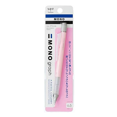 TOMBOW MONO GRAPH MECHANICAL PENCIL CORAL PINK