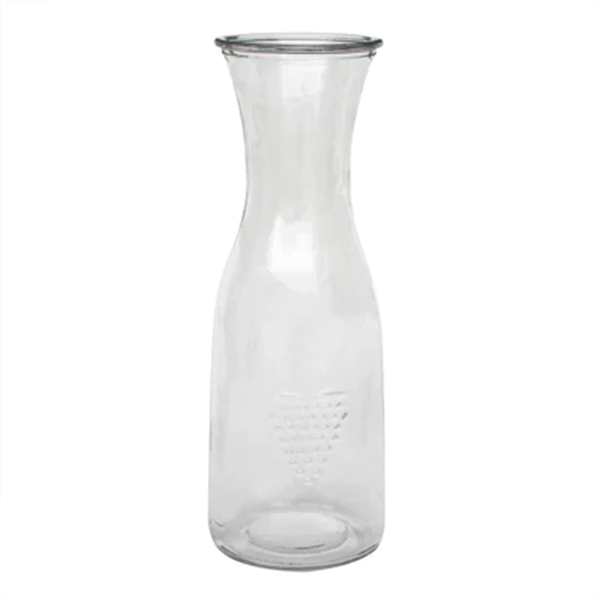 GLASS DECANTER FLOWER VASE ETC 1060ML