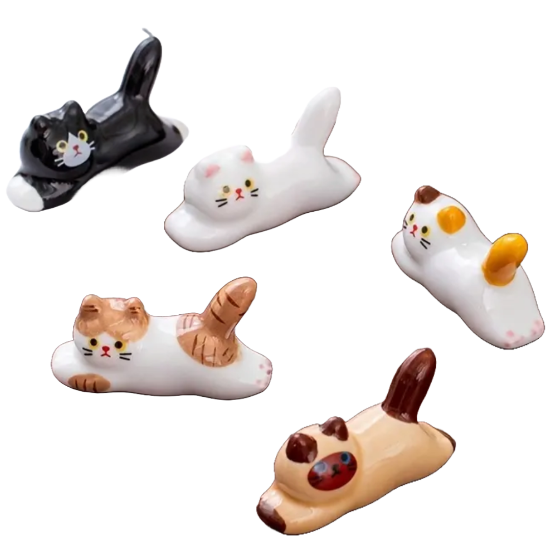 CHOPSTICKS REST CUTE KITTEN 1PC