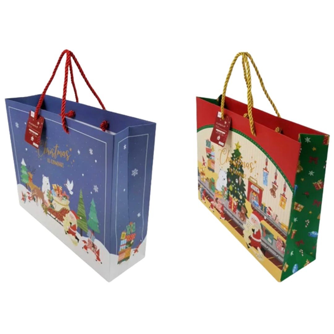 HANDLE BAG CHRISTMAS TOY FACTORY HORIZONTAL TYPE