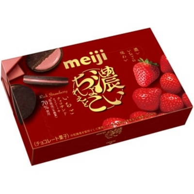MEIJI RICH STRAWBERRY BISCUIT 6P