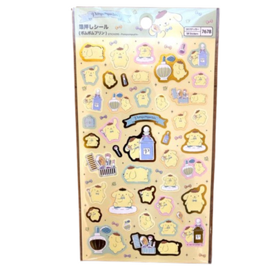 POMPOMPURIN FOIL STAMPING STICKER