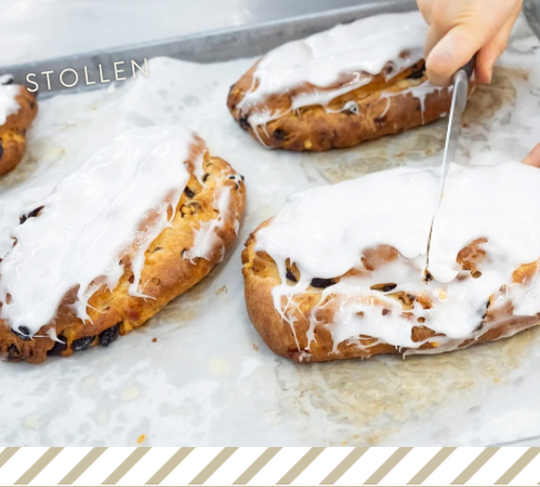 STOLLEN FRUIT CAKE