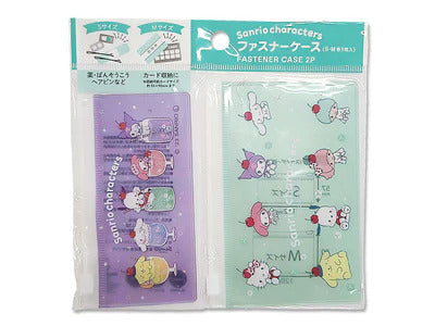 SANRIO CHARACTER FASTENER CASE 2P