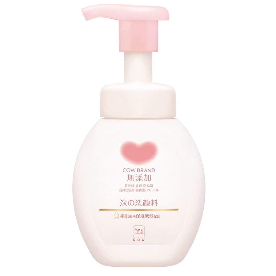 COW BRAND ADDITIVE FREE FORMING FACIAL WASH PUMP