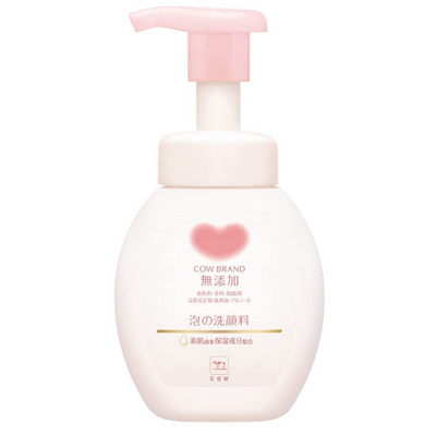 COW BRAND ADDITIVE FREE FORMING FACIAL WASH PUMP