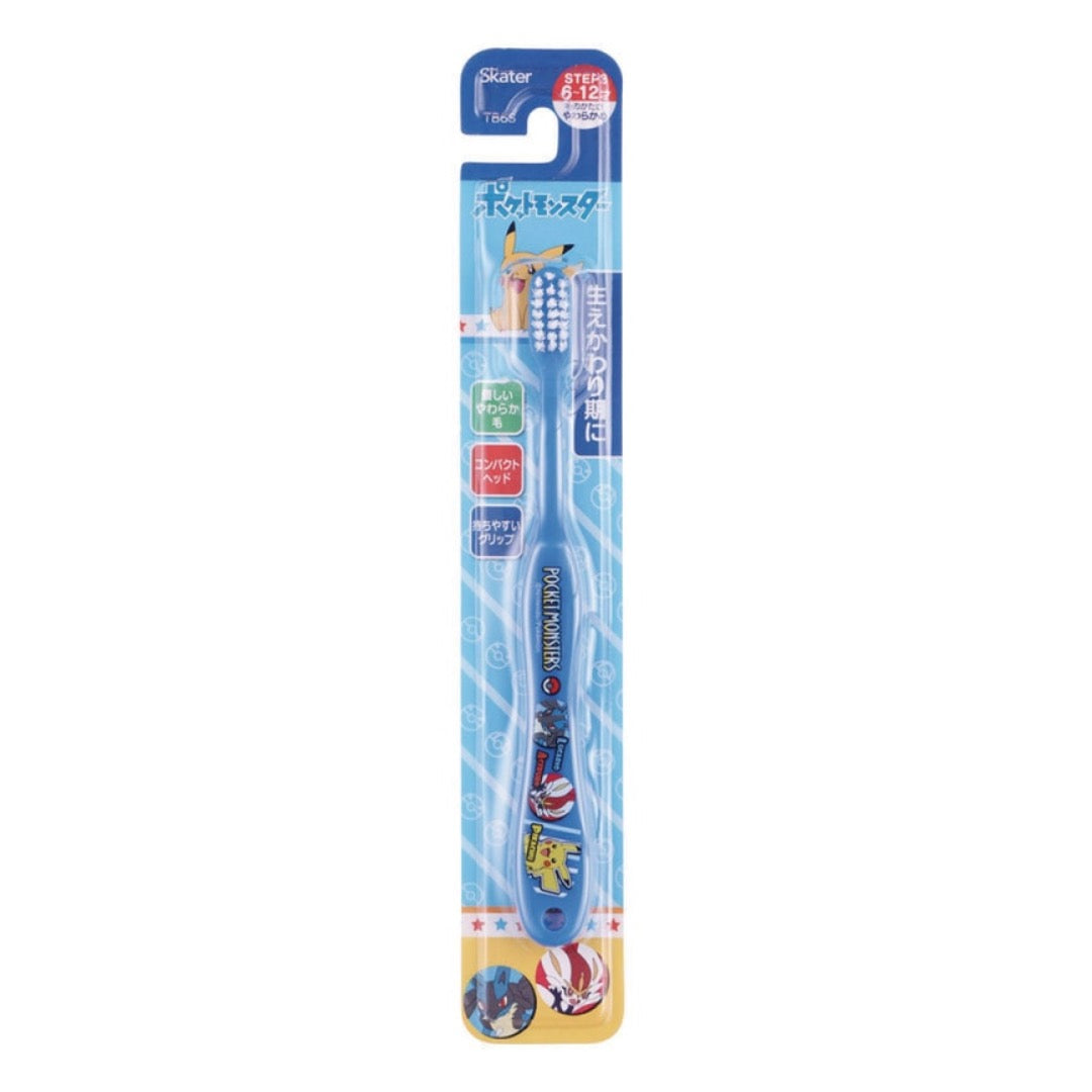 SKATER KIDS TOOTHBRUSH POKEMON 6-12 YEARS OLD