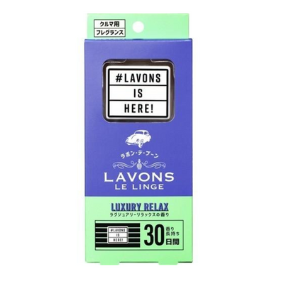 LAVONS CAR AIR FRESHNER LUXURY RELAX