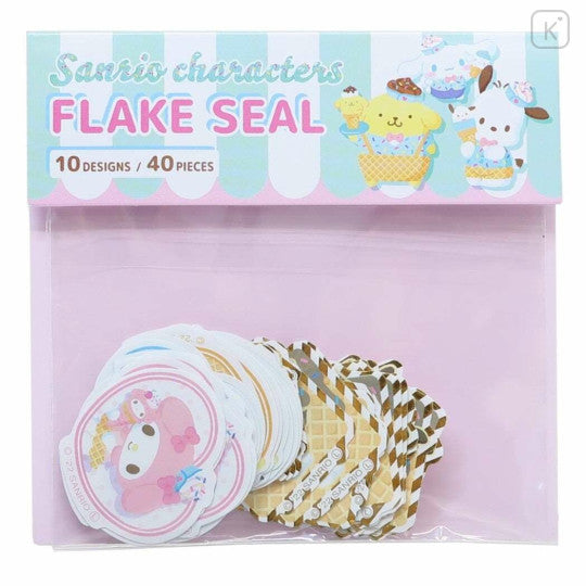 SANRIO CHARACTERS FLAKE STICKERS