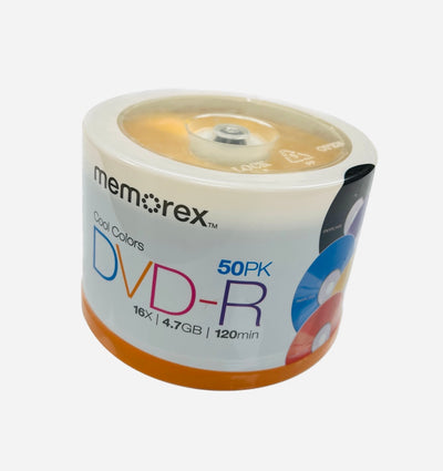 MEMOREX DVD-R 50PK