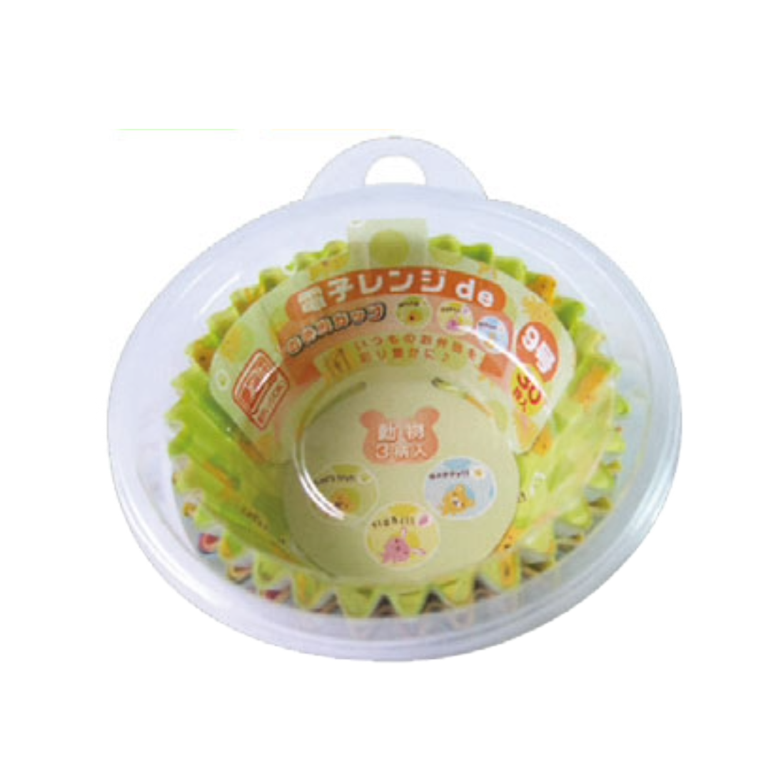 MICROWAVE OVEN DE LUNCH CUP NO.9 ANIMAL 30PCS