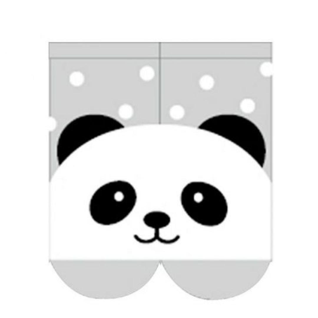 COUPLE SOCKS GRAY PANDA