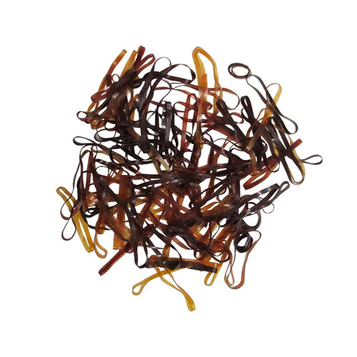 NO TANGLE RUBBER HAIR BAND L SIZE BROWN 100P