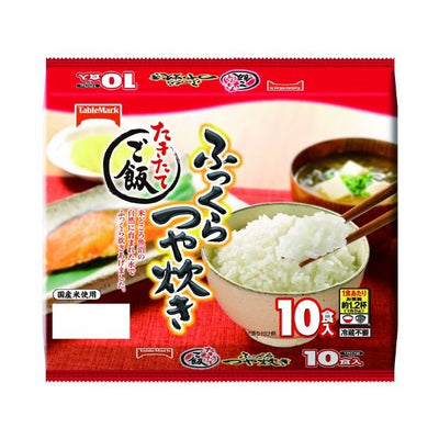 ★TABLE MARK FUKKURA TSUYATAKI COOKED RICE 10P