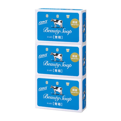 COW BLUE BOX BEAUTY BAR MILK SOAP 3P