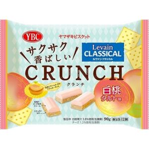 YAMAZAKI LEVAIN CRUNCH WHITE PEACH